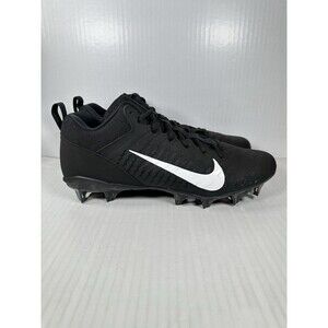 Nike Men’s 13.5 Alpha Menace Pro LOW Football Cleats Black/White CV6477-001 NEW